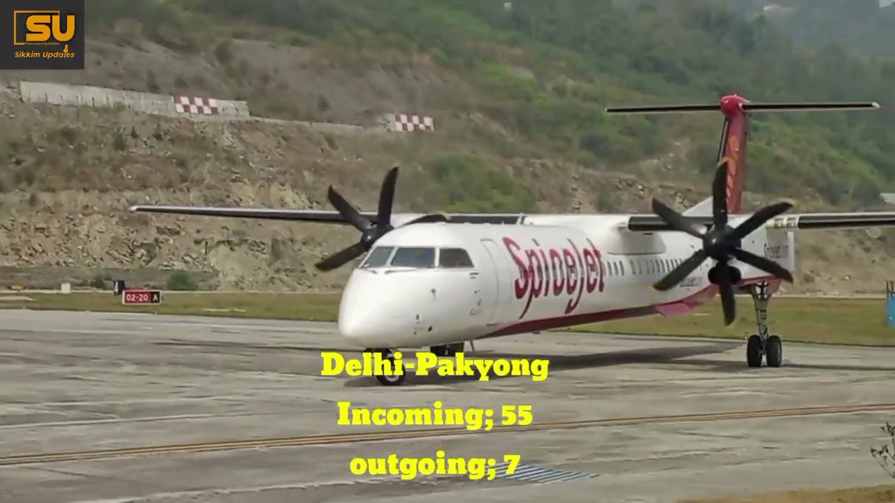 Spicejet Resumes Flight at Pakyong Airport 