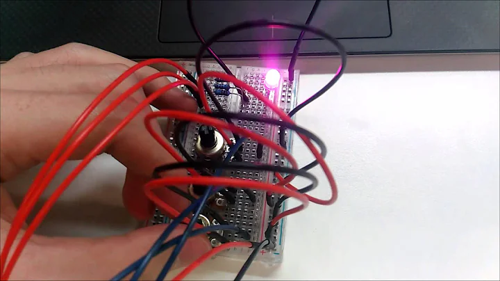 Using 3 Potentiometers to Control an RGB LED