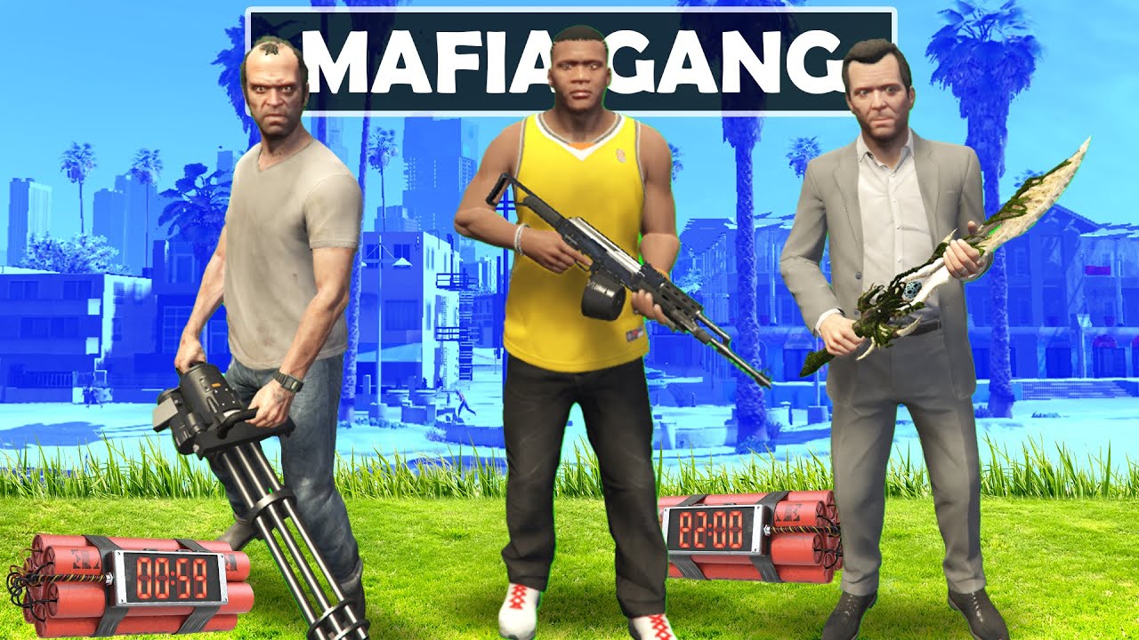 FRANKLIN, MICHAEL & TREVOR Become New Mafia of LOS SANTOS in GTA 5 ...