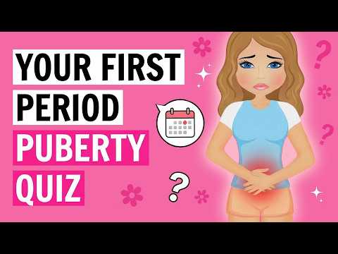 When Will You Get Your First Period? Accurate Puberty Quiz 🌸