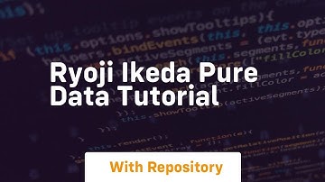 ryoji ikeda pure data tutorial