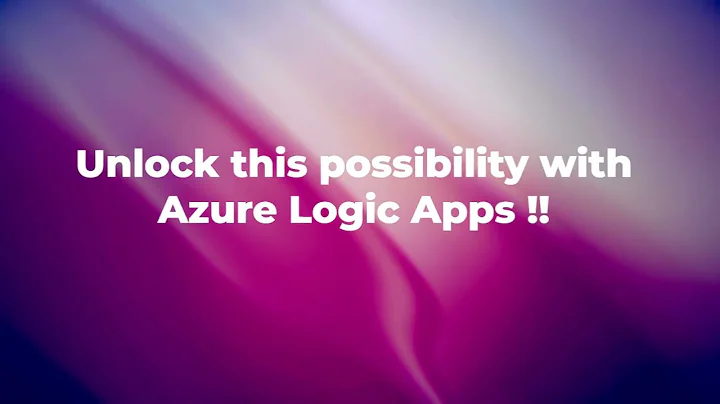 The power of AI in Azure Logic Apps