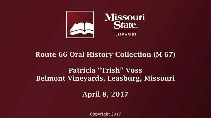 Rt. 66: Patricia Voss, April 8, 2017