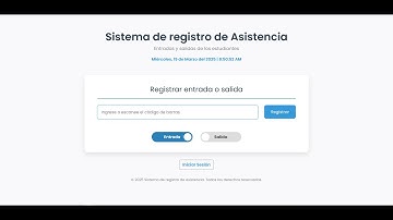 Sistema de Control de Asistencias en PHP y MySQL con Laravel - Código Fuente
