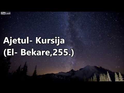 Najuzvišeniji ajet u Kur'anu / Ajetul kursija / El-Bekare,255 / Ajet o prijestolju / Fuad Seferagić