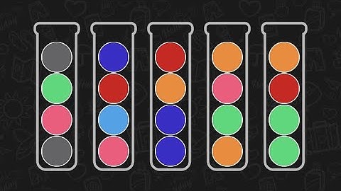 Ball Sort Puzzle Level 57 Solution