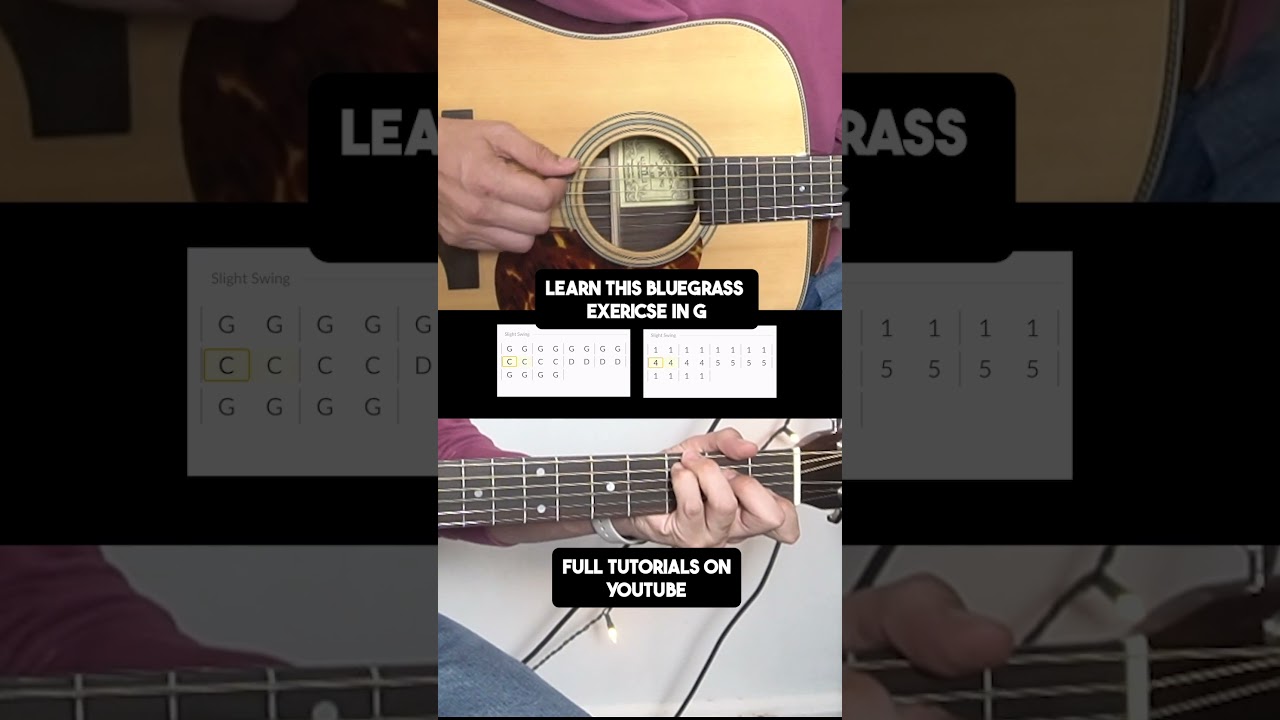 Assista a Beginner Bluegrass Guitar Lesson - Key of G no YouTube Assista a Beginner Bluegrass Guitar Lesson - Key of G no YouTube