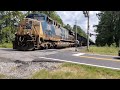 CSX E041 meets fast I025 at Hilliard