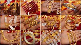 পয়লা বৈশাখ স্পেশাল 🔥 Matro 1 Gram Theke Gold Jewellery 😍😲| Necklace/Rings/Choker/Sakha/Pola/Tikli 7