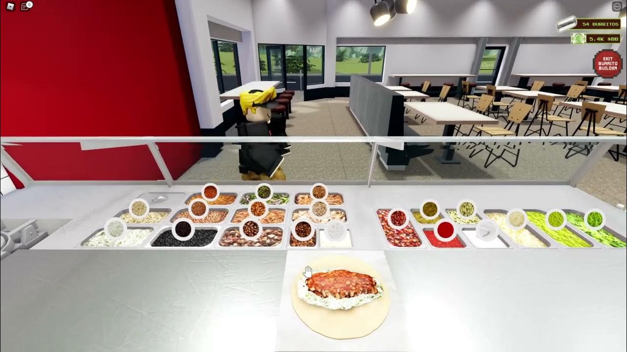 100 Burritos!!! Chipotle Burrito Builder Roblox YouTube
