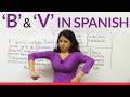 Mastering the Pronunciation of B and V in Spanish