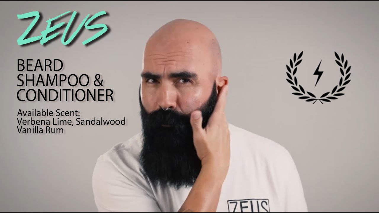 Zeus Beard Shampoo and Conditioner Set YouTube