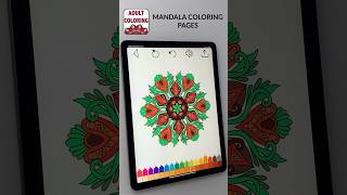 Mandala Coloring Book For Adults #adultcoloring #coloringbook #relaxing #arts #new #yolo #drawing