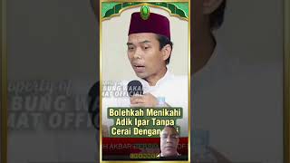 Menikah Dengan Adik Iparceramahuasterbaru2022 nasehat ceramahlucu abdulsomad M