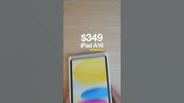 Would you buy the $349 iPad A16?