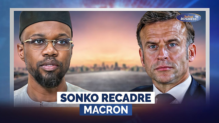 Ousmane Sonko RECADRE sèchement Macron sur les bases militaires