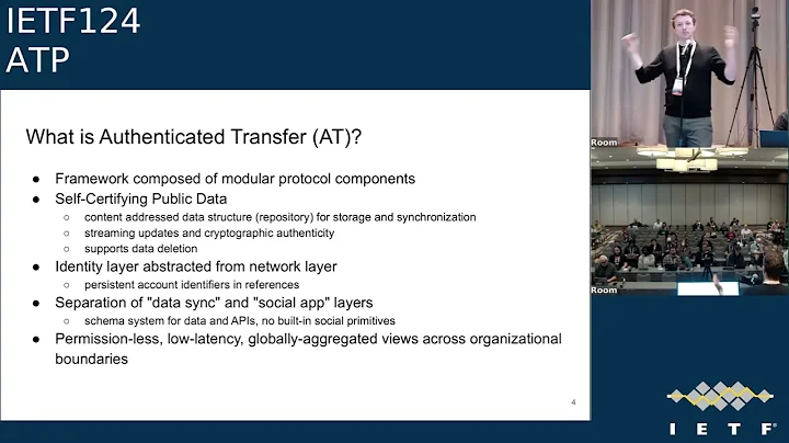 IETF 124: Authenticated Transfer (ATP) 2025-11-05 14:30