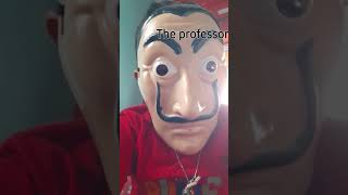 Bella ciao  la casa de papel professor mask