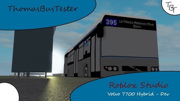 Roblox Studio - Dev Bus - Volvo 7700 Hybrid - [Time-Lapse]