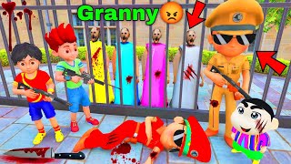 😡 Little Singham Kicko Shiva😡 Kidnapped 😱 Granny in Gta5 | Gta5 Gameplay