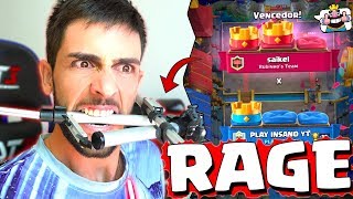 RAGE E FRUSTRAÇÃO É IGUAL A CLASH ROYALE #3