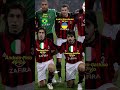 Squad AC Milan 2005/2006 | Dida, Nesta, Stam, Maldini, Pirlo, Seedorf, Kaka, Shevchenko, Inzaghi