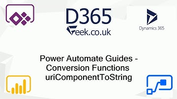 Power Automate Expressions How To: uriComponentToString