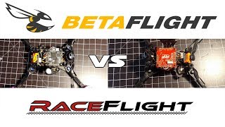 Betaflight vs. Raceflight for Drone Racing - my first experience with RF