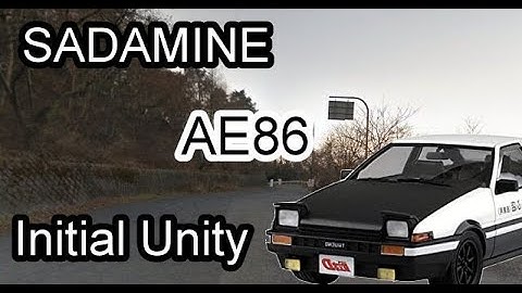 Initial Unity-SADAMINE(定峰) AE86