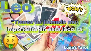 LEO😱QUE MARAVILLA🥰TENGO ALGO URGENTE QUE DECIRTE✨MIRA LO QUE ESTA POR VENIR APARTIR DE AHORA✨TAROT✨