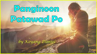 PANGINOON PATAWAD PO  - (A LENTEN Reflection Song