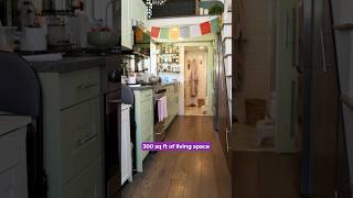 Her Dream Tiny Home with a Large Garden #shorts