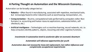 Automation, AI & the Future of Biohealth Jobs | Matt Kures, UW–Madison