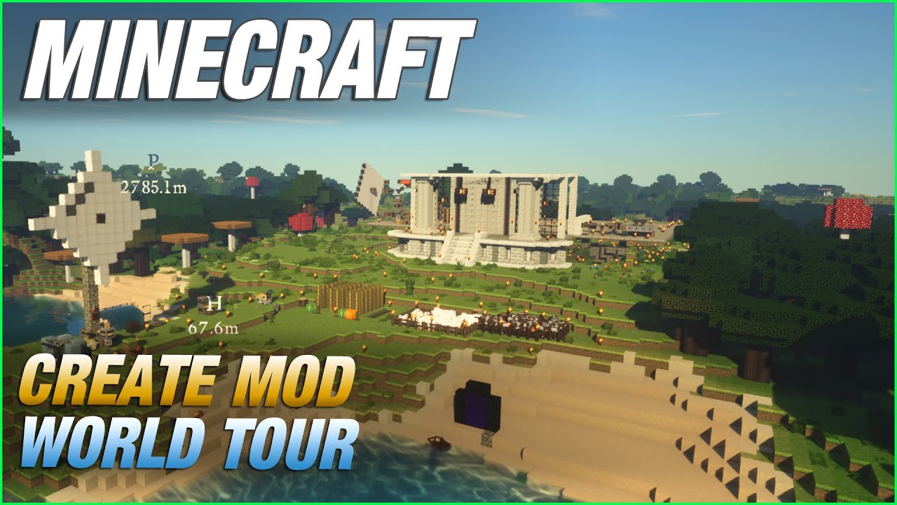 Minecraft World Tour Create Mod Livestream Youtube