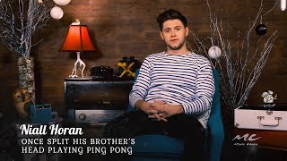Niall Horan Accidentally Hit Brother with Ping Pong Paddle