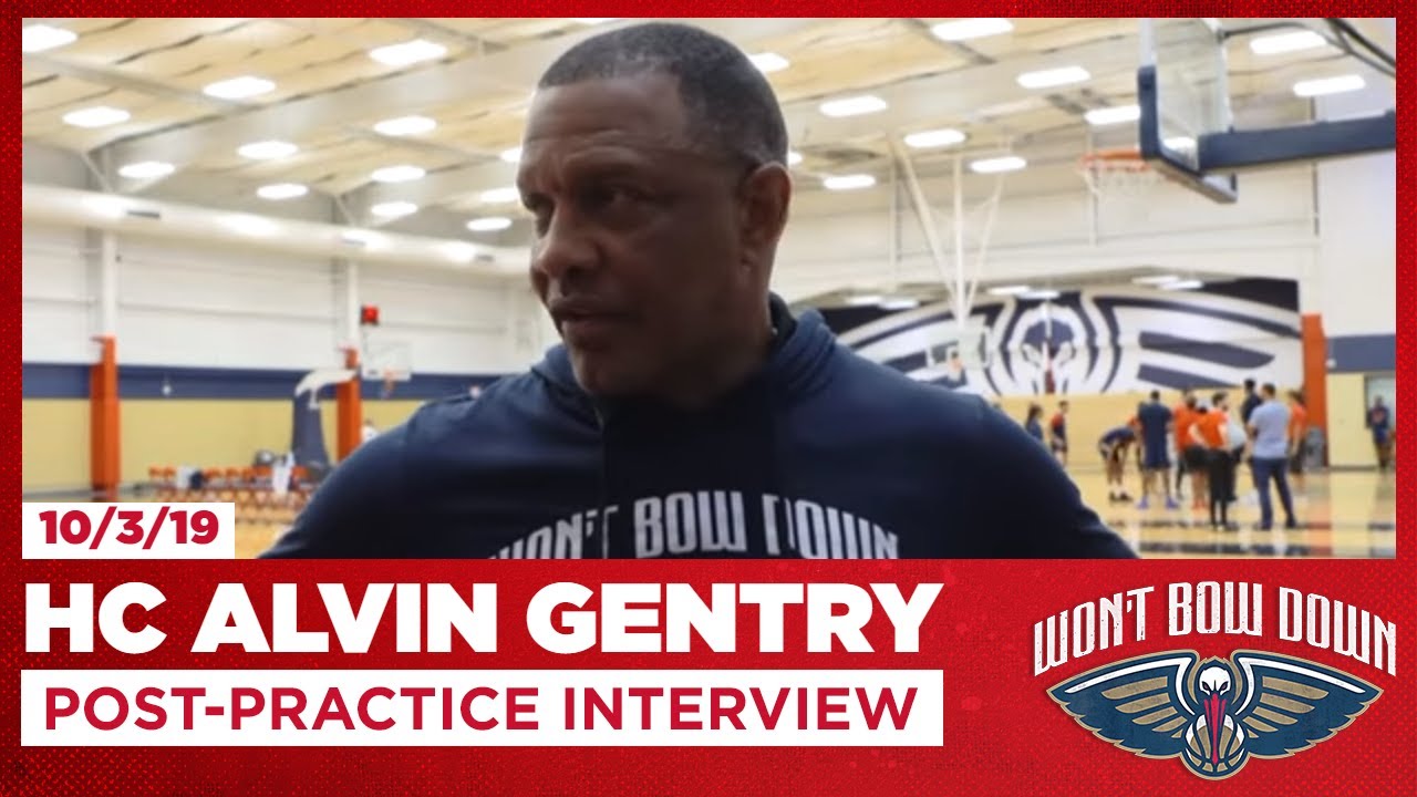 lonzo ball injury Pelicans HC Alvin Gentry Talks Defense at Pelicans Training Camp 2019 | New Orleans Pelicans