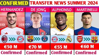 ALL CONFIRMED AND RUMOURS  SUMMER  TRANSFER NEWS,DONE DEALS✔,MARTINELLI TO BARCA,SALAH TO ITTIHAD