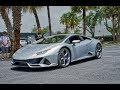 Lamborghini Huracan EVO All-Wheel Drive, All-Wheel Steering 640hp V10 BEAST at Lamborghini Miami