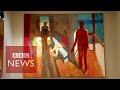 Blind painter sargy mann painting with inner vision  bbc news