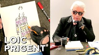 KARL LAGERFELD DESSINE FENDI ! Par Loic Prigent