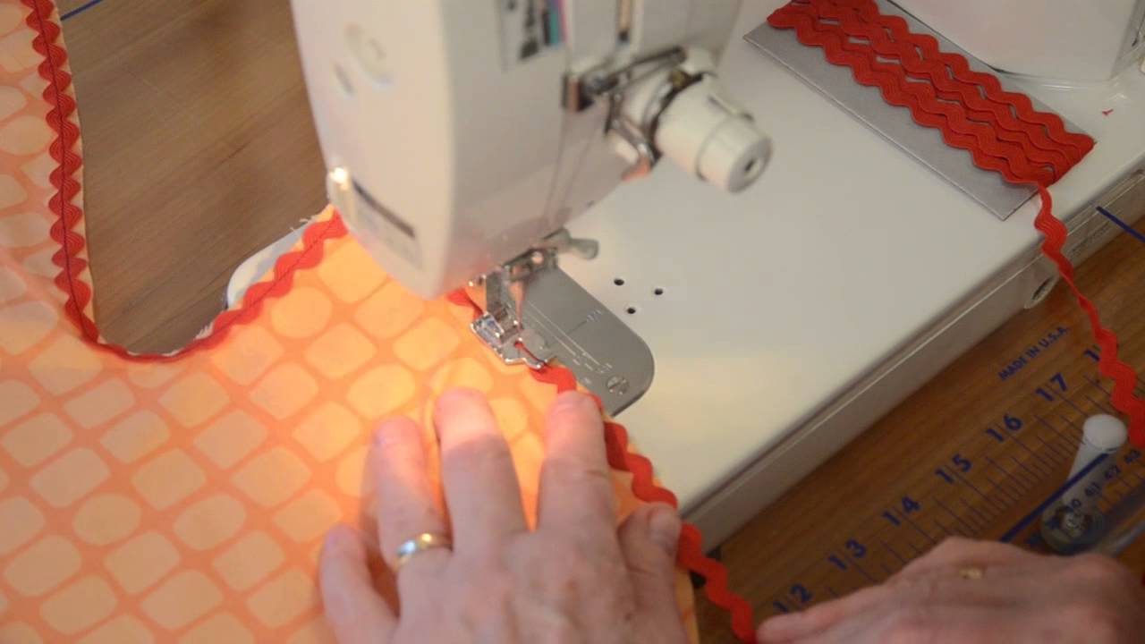 Sewing Rick Rack