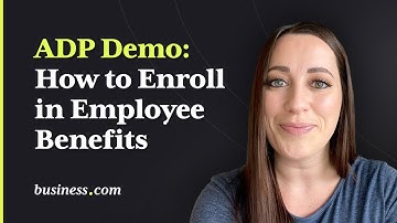 ADP TotalSource Demo: How to Enroll in Employee Benefits