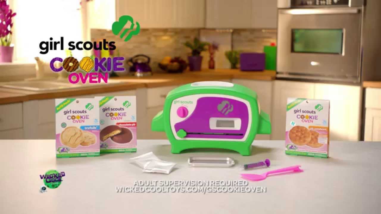wicked cool toys girl scouts cookie oven