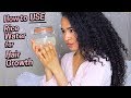 5 WAYS TO USE RICE WATER SUPER HAIR GROWTH - Lana Summer