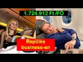 UTAZÁS MILLIÓKÉRT? - amikor Tünde menet közben akar leszállni! Miért repülünk business class-on?