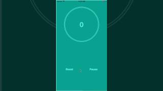 iOS Timer Application screenshot 1