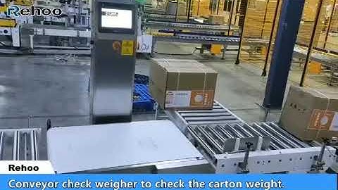 Rehoo M Series Carton Check Weigher Machine