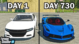 I SPENT 2 YEARS BUILDING A VALET BUSINESS WITH $0 AND A CAR! | Farming Simulator 22 screenshot 3