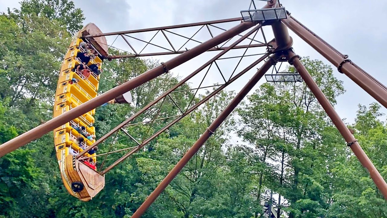 Bateau Pirate (Offride) Video Bellewaerde Park Ieper 2021