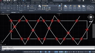 ليسب (Lisp) ممتاز لعمل النقاط عند تقاطع الأشكال دفعة واحدة على برنامج AutoCAD
